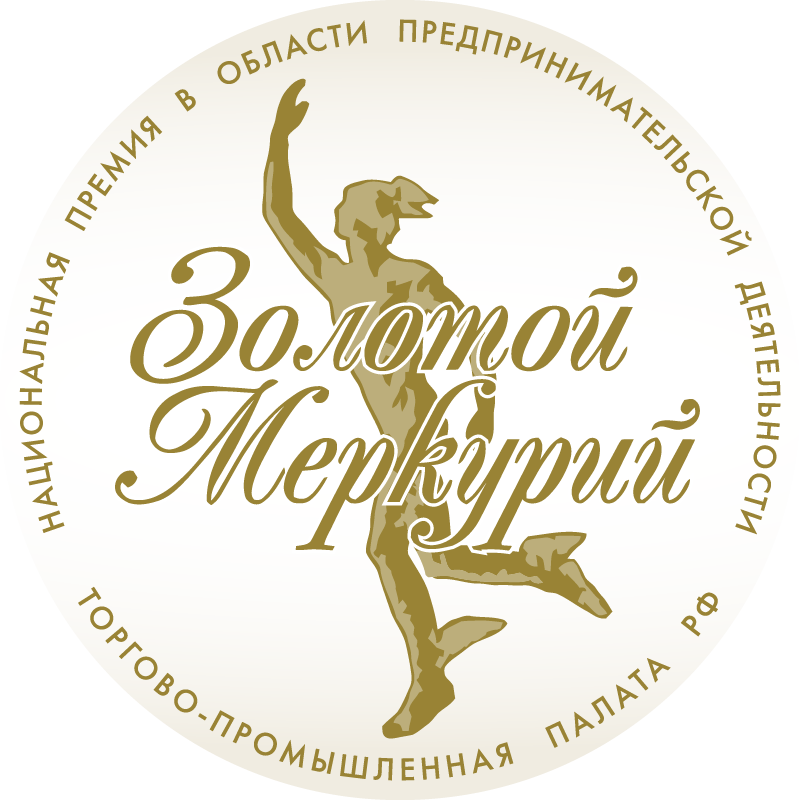 Логотип премии «Золотой Меркурий»